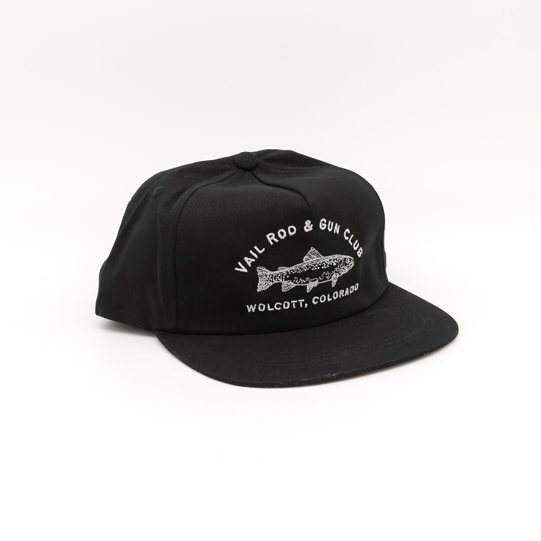 Lightly-Structured Five-Panel Snapback Cap
