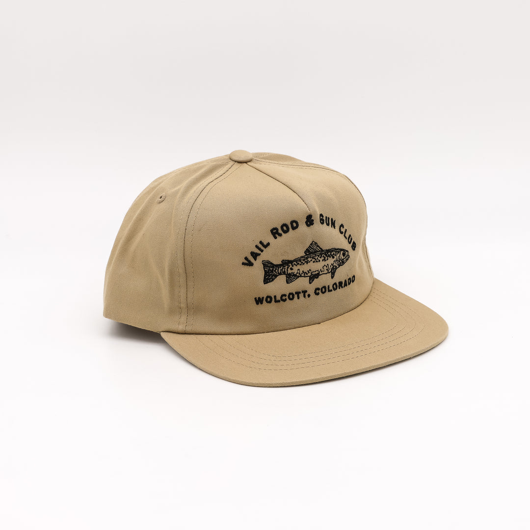 Lightly-Structured Five-Panel Snapback Cap