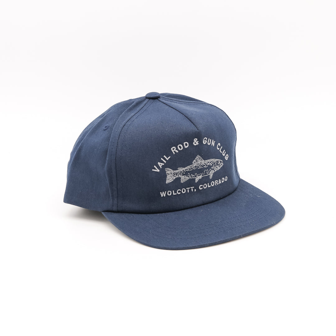 Lightly-Structured Five-Panel Snapback Cap