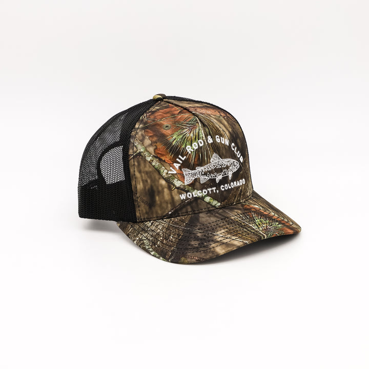 Printed 5 panel Trucker