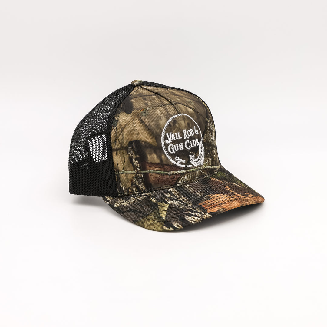 Printed 5 panel Trucker