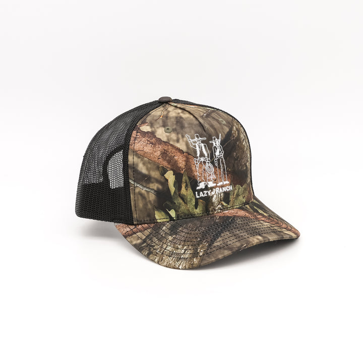 Printed 5 panel Trucker
